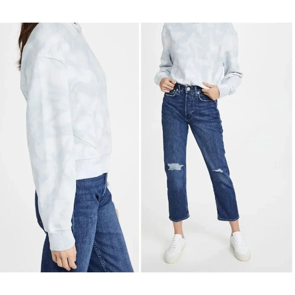 rag & bone City Tie Dye Sweatshirt Size Small - Picture 8 of 10